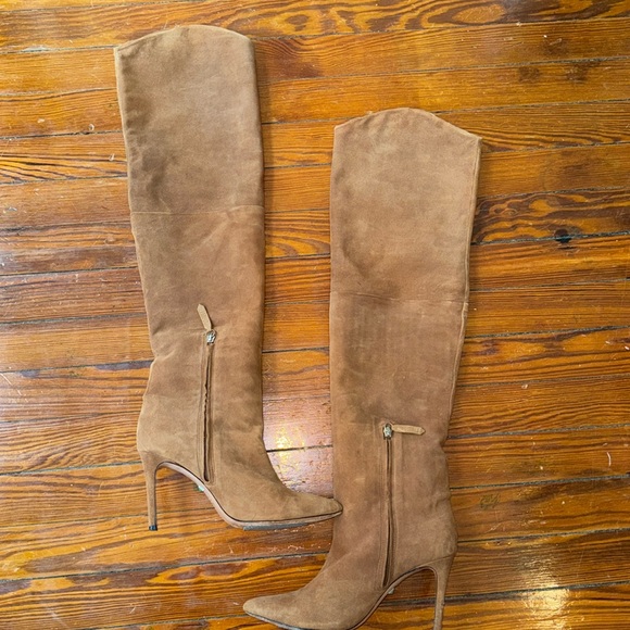 Schutz cognac OTK boots - Picture 1 of 4